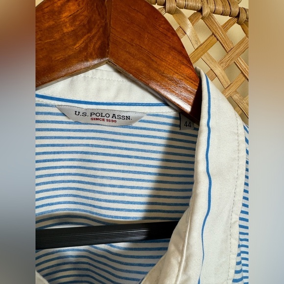 U.S. Polo  Button Down Shirt Tunic - Picture 8 of 10